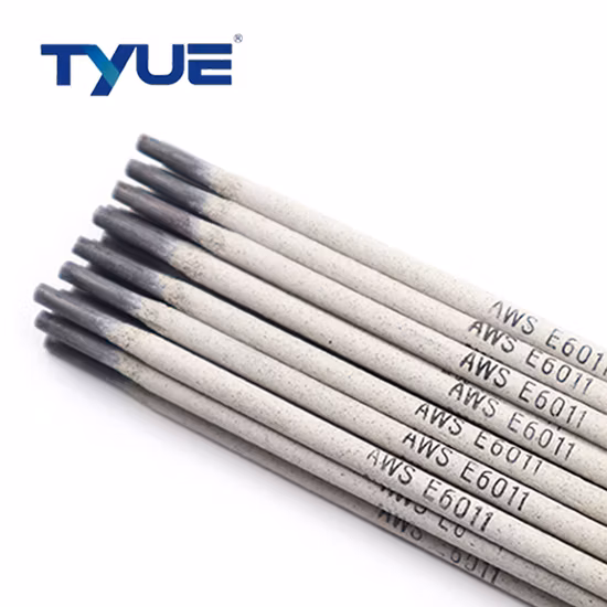 Électrodes de soudage de type enduit de cellulose et de potassium AWS E6011